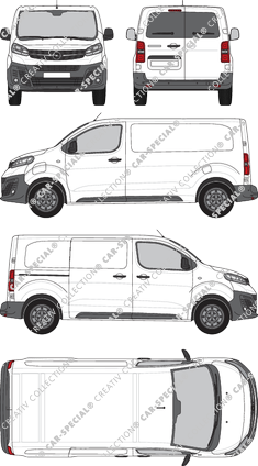 Opel Vivaro-e fourgon, 2020–2023 (Opel_675)