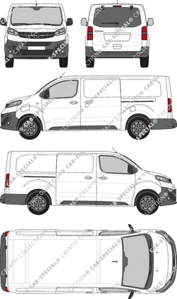 Opel Vivaro-e furgone, 2020–2023 (Opel_684)