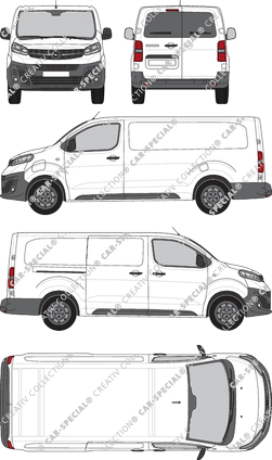 Opel Vivaro-e fourgon, 2020–2023 (Opel_693)