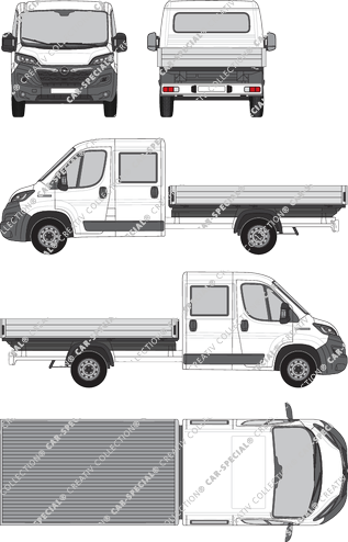 Opel Movano catre, 2021–2024 (Opel_710)