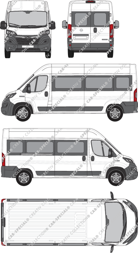 Opel Movano Kleinbus, 2021–2024 (Opel_790)