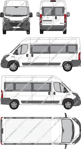 Opel Movano Kleinbus, 2021–2024 (Opel_791)