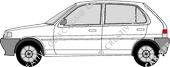 Peugeot 106, 1991–1996
