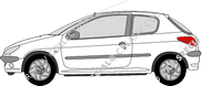 Peugeot 206 Hayon