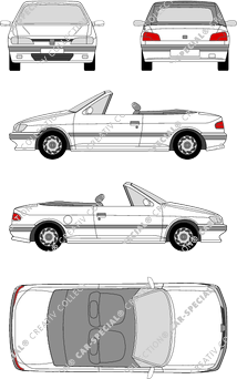 Peugeot 306, 1994–1997 (Peug_016)