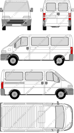 Peugeot Boxer camionnette, 1994–2002 (Peug_024)