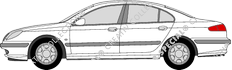 Peugeot 607 Limousine, 2000–2004