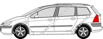 Peugeot 307 SW break, 2002–2005