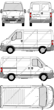 Peugeot Boxer furgone, 2002–2006 (Peug_067)