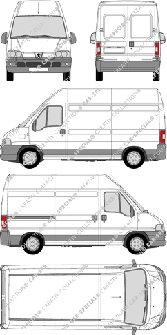 Peugeot Boxer furgone, 2002–2006 (Peug_070)