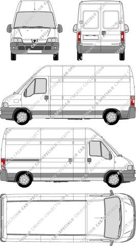 Peugeot Boxer fourgon, 2002–2006 (Peug_076)