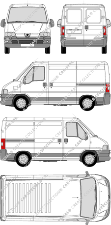 Peugeot Boxer furgón, 2002–2006 (Peug_083)