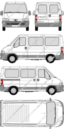 Peugeot Boxer camionnette, 2002–2006 (Peug_085)