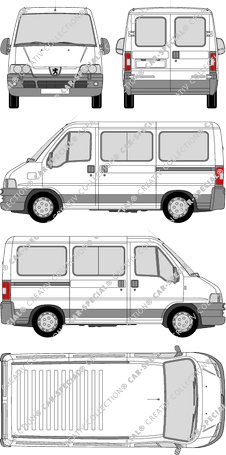 Peugeot Boxer camionnette, 2002–2006 (Peug_086)