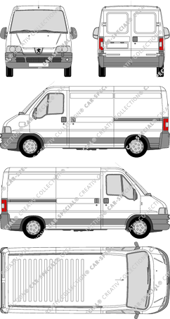 Peugeot Boxer Kastenwagen, 2002–2006 (Peug_091)