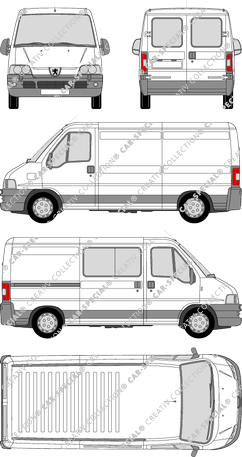 Peugeot Boxer furgone, 2002–2006 (Peug_092)