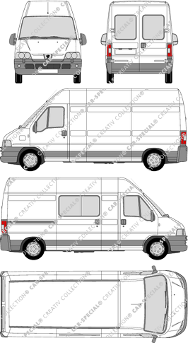 Peugeot Boxer Kastenwagen, 2002–2006 (Peug_099)