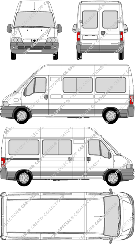 Peugeot Boxer Kleinbus, 2002–2006 (Peug_100)