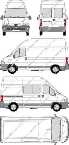 Peugeot Boxer Kastenwagen, 2002–2006 (Peug_102)