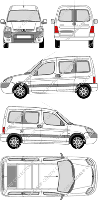 Peugeot Partner, 2002–2008 (Peug_119)