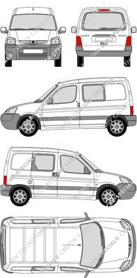 Peugeot Partner, 2002–2008 (Peug_128)