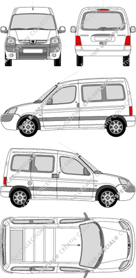 Peugeot Partner, 2002–2008 (Peug_130)