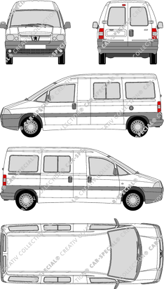 Peugeot Expert Kleinbus, 2004–2007 (Peug_140)