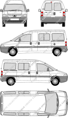 Peugeot Expert Kleinbus, 2004–2007 (Peug_141)