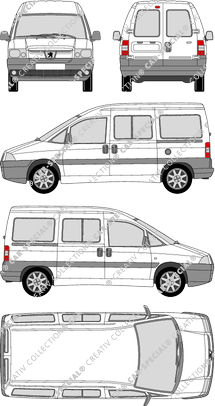 Peugeot Expert, Kleinbus, 2 Sliding Doors (2004)