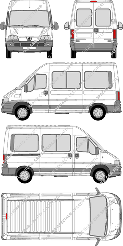 Peugeot Boxer Kleinbus, 2004–2006 (Peug_145)