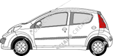 Peugeot 107 Hayon, 2005–2011