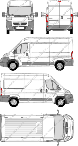 Peugeot Boxer fourgon, 2006–2014 (Peug_162)