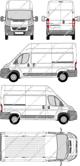 Peugeot Boxer furgone, 2006–2014 (Peug_163)