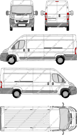 Peugeot Boxer Kastenwagen, 2006–2014 (Peug_169)