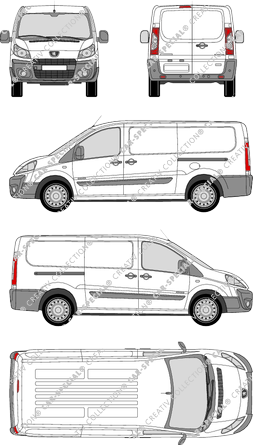 Peugeot Expert, 2007–2012 (Peug_182)