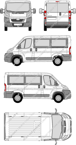 Peugeot Boxer Kleinbus, 2006–2014 (Peug_192)