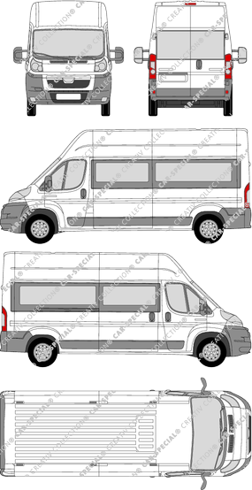 Peugeot Boxer, Kleinbus, L3H3, 1 Sliding Door (2006)