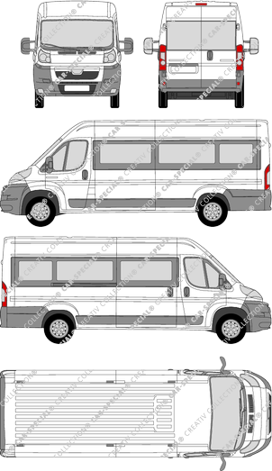 Peugeot Boxer Kleinbus, 2006–2014 (Peug_201)