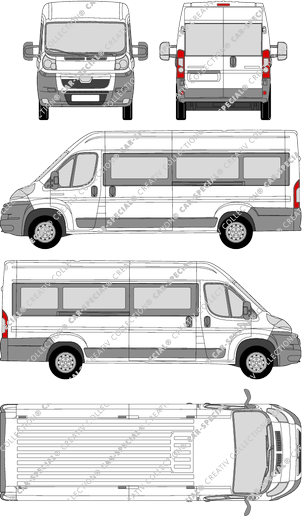 Peugeot Boxer camionnette, 2006–2014 (Peug_202)