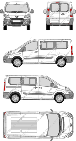Peugeot Expert, 2007–2012 (Peug_206)