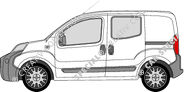 Peugeot Bipper furgón, 2007–2018