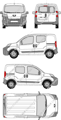 Peugeot Bipper Hochdachkombi, 2007–2018 (Peug_216)