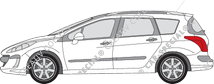 Peugeot 308, 2008–2014