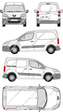 Peugeot Partner, 2008–2015 (Peug_221)