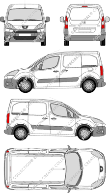 Peugeot Partner, 2008–2015 (Peug_222)
