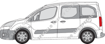Peugeot Partner Tepee furgón, 2008–2015