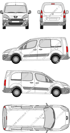Peugeot Partner, 2008–2015 (Peug_231)