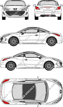 Peugeot RCZ, 2010–2013 (Peug_241)