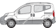 Peugeot Bipper Tepee Outdoor furgón, 2010–2018