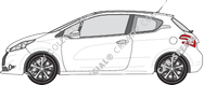 Peugeot 208 Hayon, 2012–2015